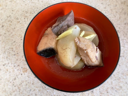 Marica Hase’s Simmered Yellowtail with Daikon